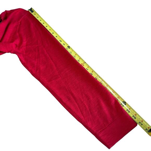 J Crew Crew Neck Top Shirt Women Small Red Style #B7207 2XL XXL Relaxed Comfort - Picture 7 of 8